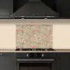 Classic - Pink - Mint keuken achterwand spatscherm klein 900 -sfeer1