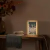 Hert - Wilde bloemen - Bos Light Box met kabel (Tafellamp) klein -sfeer4