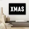 Kerst - Quotes - Xmas - Zwart - Feestdagen canvas 2cm klein -sfeer6