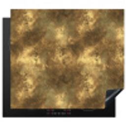 Antiek - Metaallook - Goud Inductie beschermer vinyl 3mm middel 274 -3d