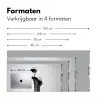 Hak - Wijn - Minimalistisch - Zwart Muismat XXL klein -sfeer5