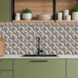 Zand - Schelpenvorm - Grijs keuken achterwand 2 middel 871 -sfeer3