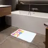 You are art - Kleurrijk - Grafisch Badmat klein -sfeer3