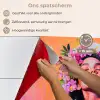 Portret - Bloemenkroon - Vrouw keuken achterwand spatscherm klein -spatscherm_NL