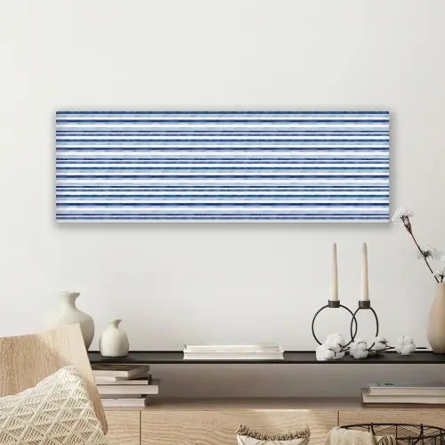 Frans - Citroen - Strepen - Blauw canvas 2cm klein 828 -sfeer6