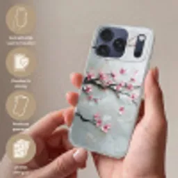 Bloesem - Kunstzinnig - Roze - Sakura Telefoonhoesje iPhone 17 Pro Max klein -sfeer3_NL