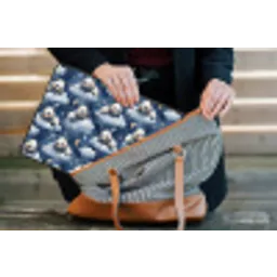 Panda's - Slapen - Blauw laptophoes neopreen klein 279 -tas