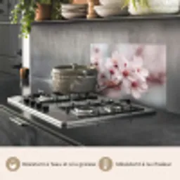 Bloesems - Meeldraden - Geel - Wazig keuken achterwand spatscherm klein -usp_FR