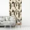 Abstract - Patroon - Bogen fotobehang vinyl groot 64 -woonkamer
