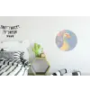 Eend - Zonnebril - Water Wandcirkel aluminium klein -kinderkamer