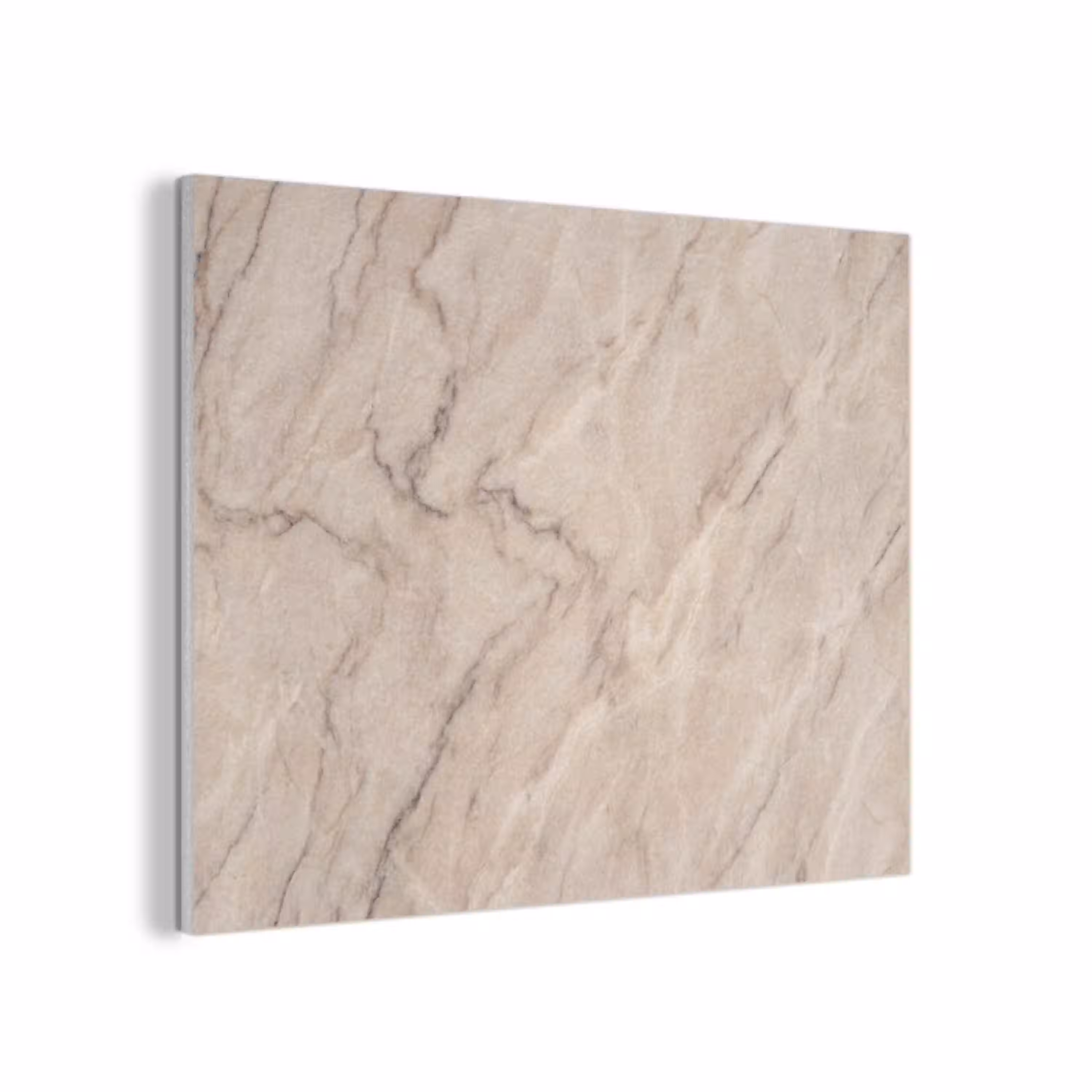 Marmer - Patroon - Abstract - Modern - Beige PET vilt klein -3d
