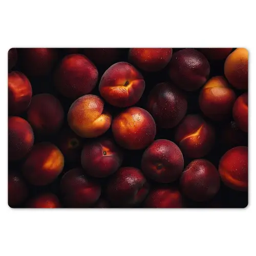 Fruit - Close up - Nectarines Placemat vinyl groot -zzsfeer1_Kitchenyeah-website