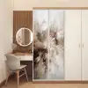 Verf - Abstract - Beige - Kunst deurposter klein -sfeer3