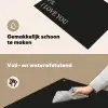 Zwart - Minimalistisch - Valentijn Inductie beschemer met haakjes klein -ky-schoon-nl