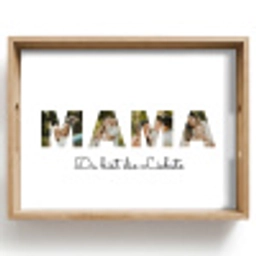 Mama - Buchstaben-Collage Dienblad Rechthoek middel -z3d_shopping