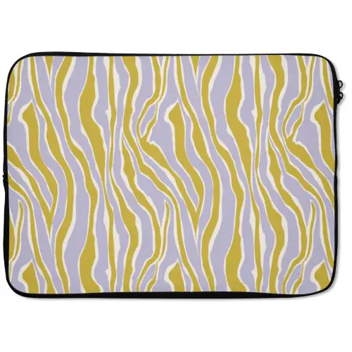 Zebra - Modern - Meerkleurig laptophoes neopreen klein 279 -zkaufland3dotto