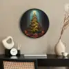 Kerstboom - Cadeau - Kerst - Winter Fotolijst rond zonder passe partout klein -sfeer1