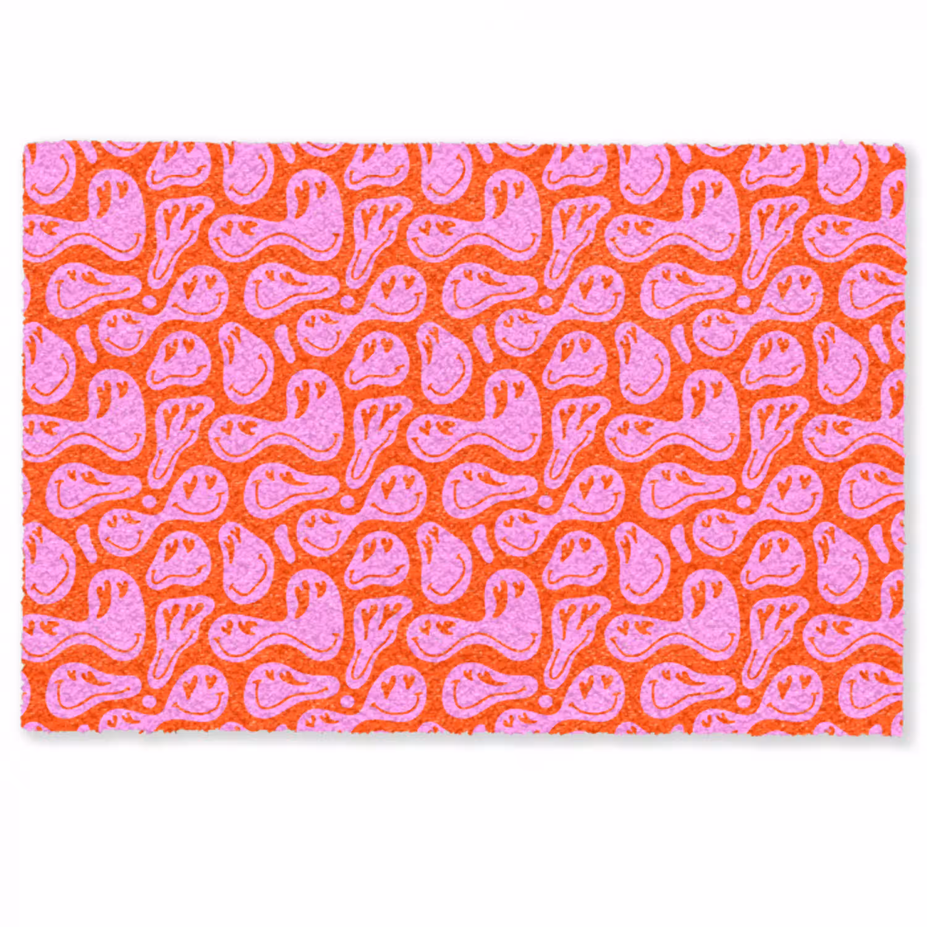 Valentijn - Smiley - Rood - Roze Deurmat klein 898 -zkaufland3d