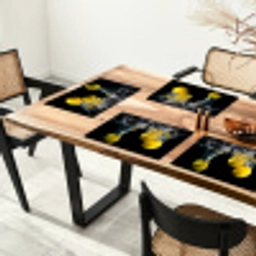 Citroenen in de Schijnwerpers Placemat vinyl groot -zzsfeer4_Kitchenyeah-website