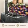 Viooltjes - Kleuren - Bloemblaadjes keuken achterwand 2 middel 871 -usp_NL