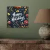Feestelijk - Kerstgroet - Kleurrijk aluminium wit klein -sfeer2