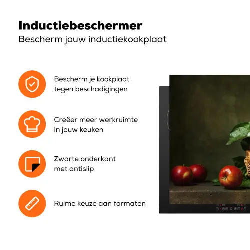 Oogst van de Boomgaard Inductie beschermer vinyl 3mm klein -zzzzzzz-td-ups