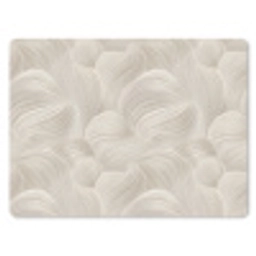 Lijnen - Waaier - Beige muismat rubber klein 262 -3d