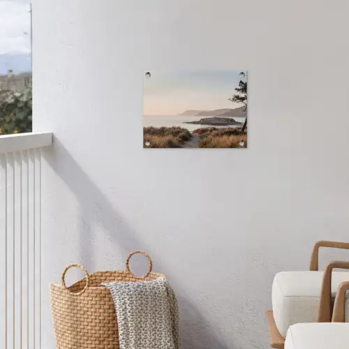 Landschap - Kust - Duinen tuinposter los doek klein -sfeer8