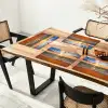 Strand - Zonsondergang - Zee - Wolken - Horizon Placemat vinyl groot -zzsfeer4_Kitchenyeah-website