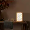 Tegel - Patroon - Verweerd Light Box met kabel (Tafellamp) klein 925 -sfeer4