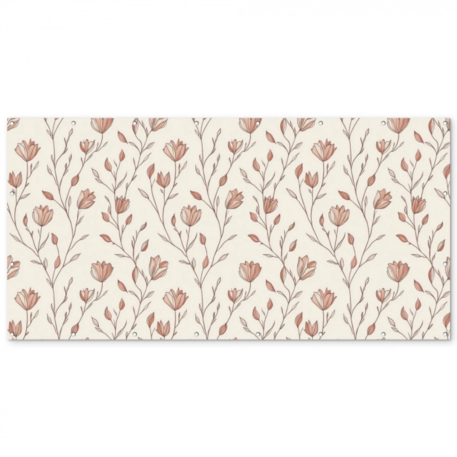 Patroon - Klassiek - Roze Balkonbeschermer Duitsland klein 596 -zz_3d