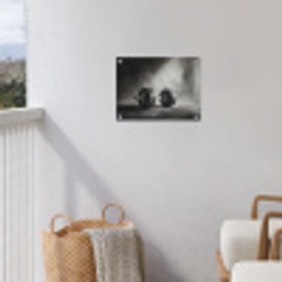 Halter - Gewichten - Zwart tuinposter los doek klein -sfeer8