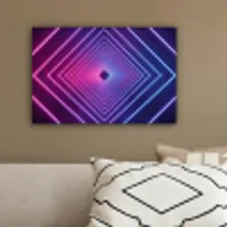 Driedimensionaal - Tunnel - Ruimte canvas 2cm klein -sfeer3