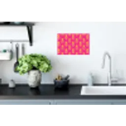 Ananas - Trendy - Roze Muursticker klein 286 -keuken
