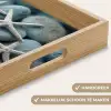 Zeesterren - Stenen - Wit Dienblad Rechthoek middel -USP_HandgreepNL