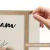 Beer - Boho - Indianentooi - Dieren Light Box met batterij (Wandlamp kind) middel -USP_websiteprintNL