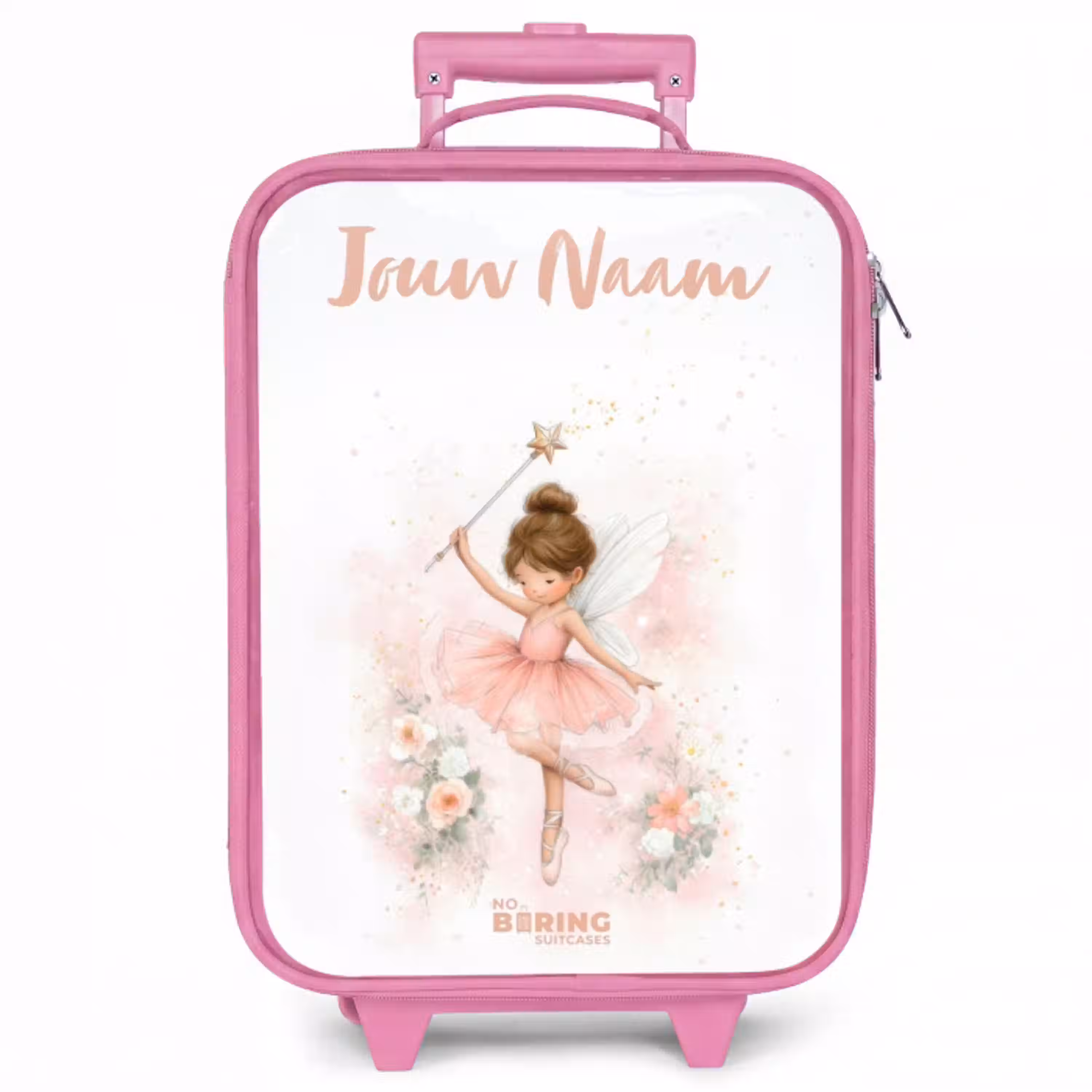 Ballerina fee in roze Kinderkoffer - Roze klein -zzz_website3d