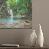 Jungle - Waterval - Planten - Water - Natuur PET vilt klein -sfeer6_closeup