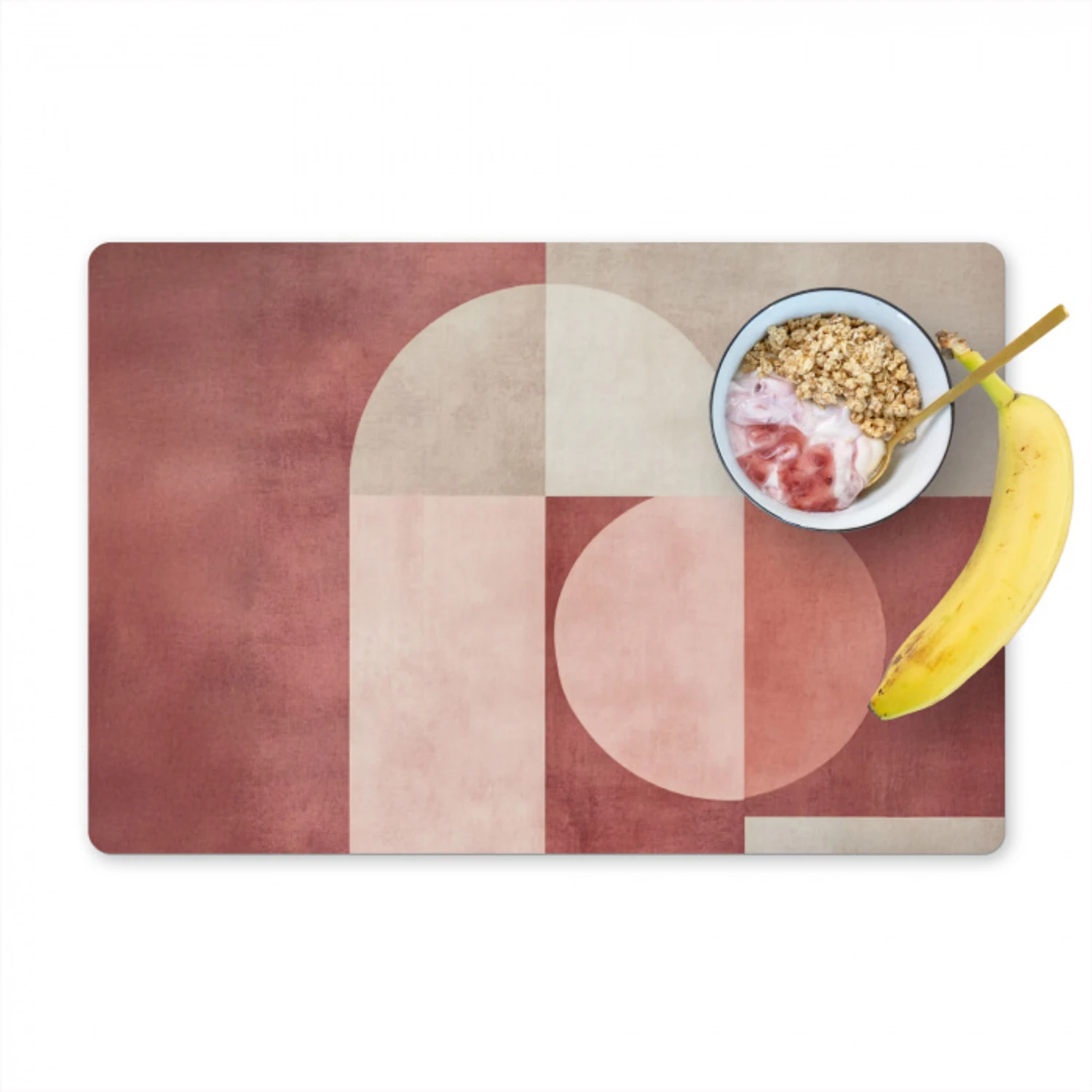 Figuren - Abstract - Roze Placemat vinyl groot -zzzproduct_Kitchenyeah-website