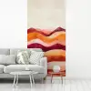 Abstract - Landschap - Golven fotobehang vinyl groot -woonkamer
