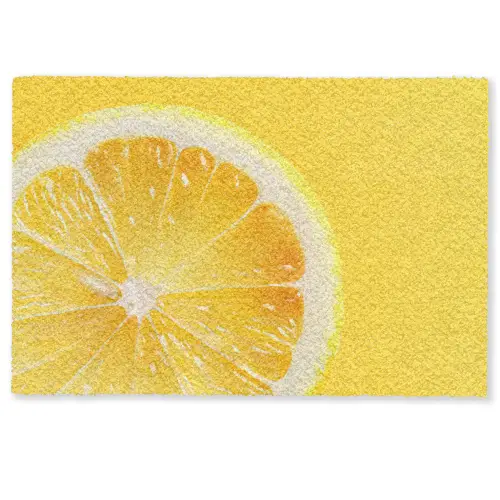 Citroen - Geel - Zonnig Deurmat klein -zkaufland3d