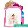 Ballerina fee in roze Kinderrugzak - Roze middel -inhoud_NL