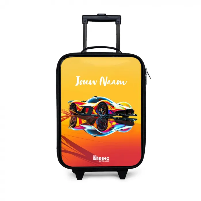 Sunbeam sprinter Kinderkoffer - Zwart klein -3d