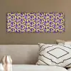 Bananen - Bladeren - Paars canvas 2cm klein 828 -sfeer3