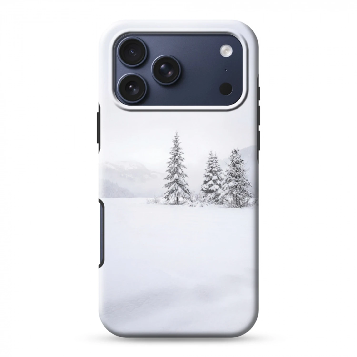 Fijnsparren - Sneeuw - Winter - Landschap - Stilte Toughcase MagSafe Apple iPhone 17 Pro Max klein -3d