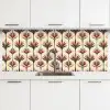 Waaier - Motief - Kleurrijk keuken achterwand 2 middel 871 -3d