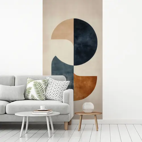 Cirkels - Abstract - Kleurrijk fotobehang vinyl groot -woonkamer