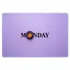 Maandag - Mok - Koffie - Paars Placemat vinyl groot -zzsfeer1_Kitchenyeah-website