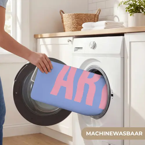 Art - Roze - Blauw Badmat klein -USP_WasbaarNL