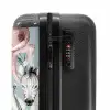 Jungle in Lichte Kleuren Koffer - NBS - Handbagage middel -slot